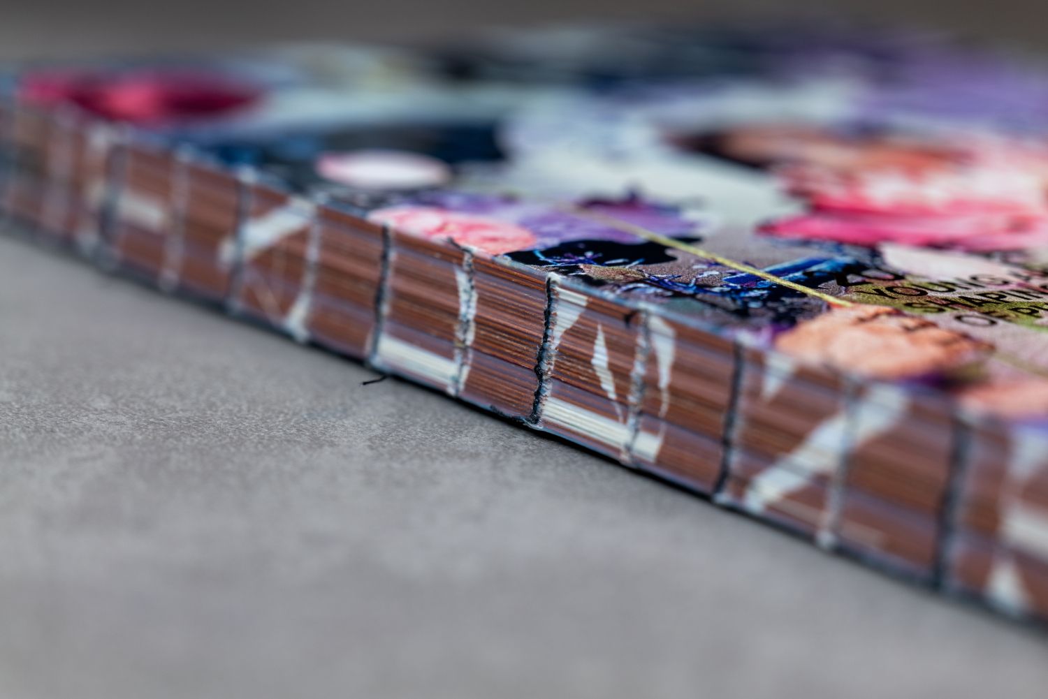 Issue #55, Talent detail shot binding back 2